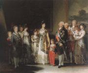 Francisco Goya family of carlos lv oil painting artist